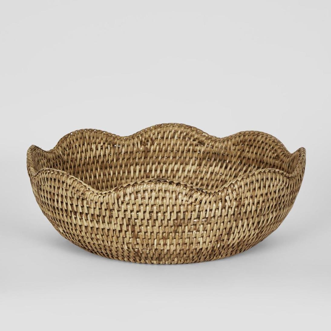 Paume Scallop Bowl Large Natural | Luxury home decor and furniture by Home Decor & Co