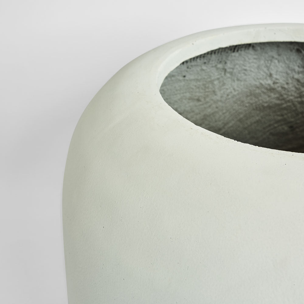 Sphere Planter Set of 2 White | Luxury home decor and furniture by Home Decor & Co