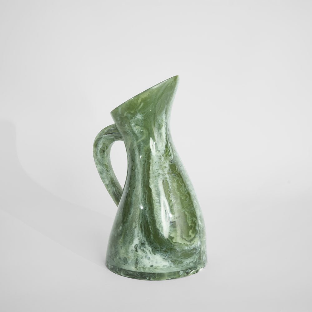 Fern Resin Jug Green Onyx | Luxury home decor and furniture by Home Decor & Co