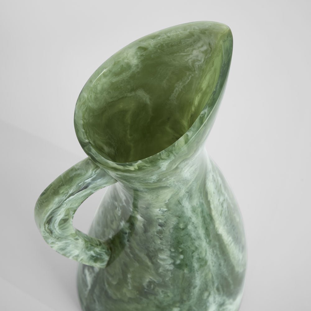 Fern Resin Jug Green Onyx | Luxury home decor and furniture by Home Decor & Co