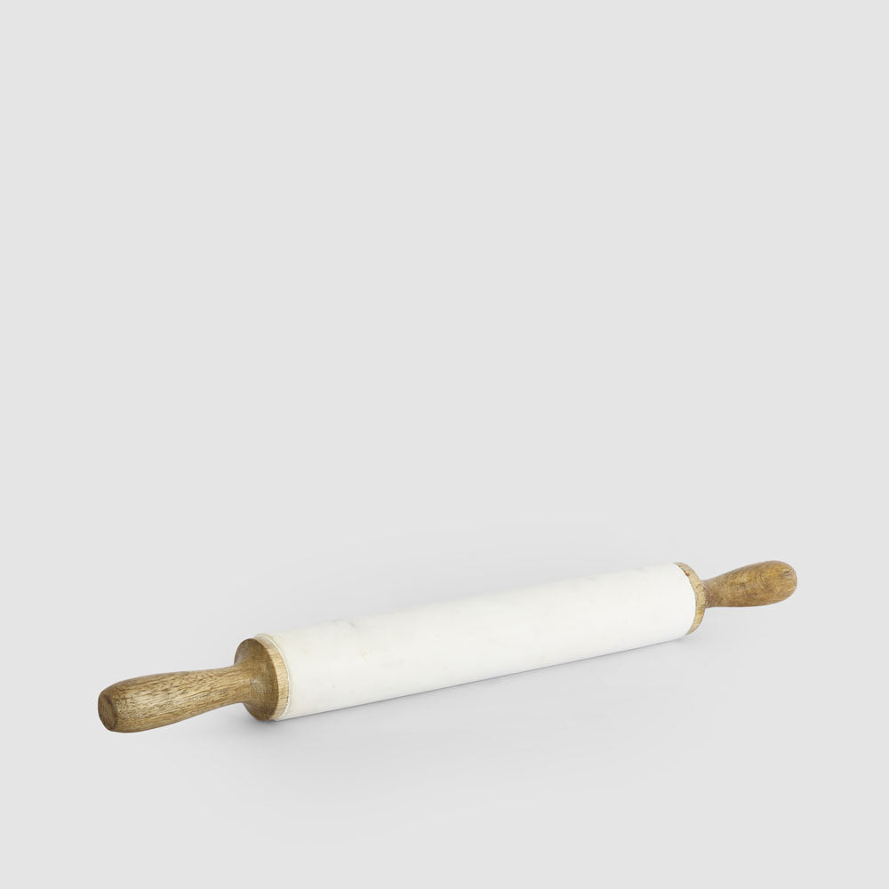 Roma Rolling Pin Marble & Mango Wood