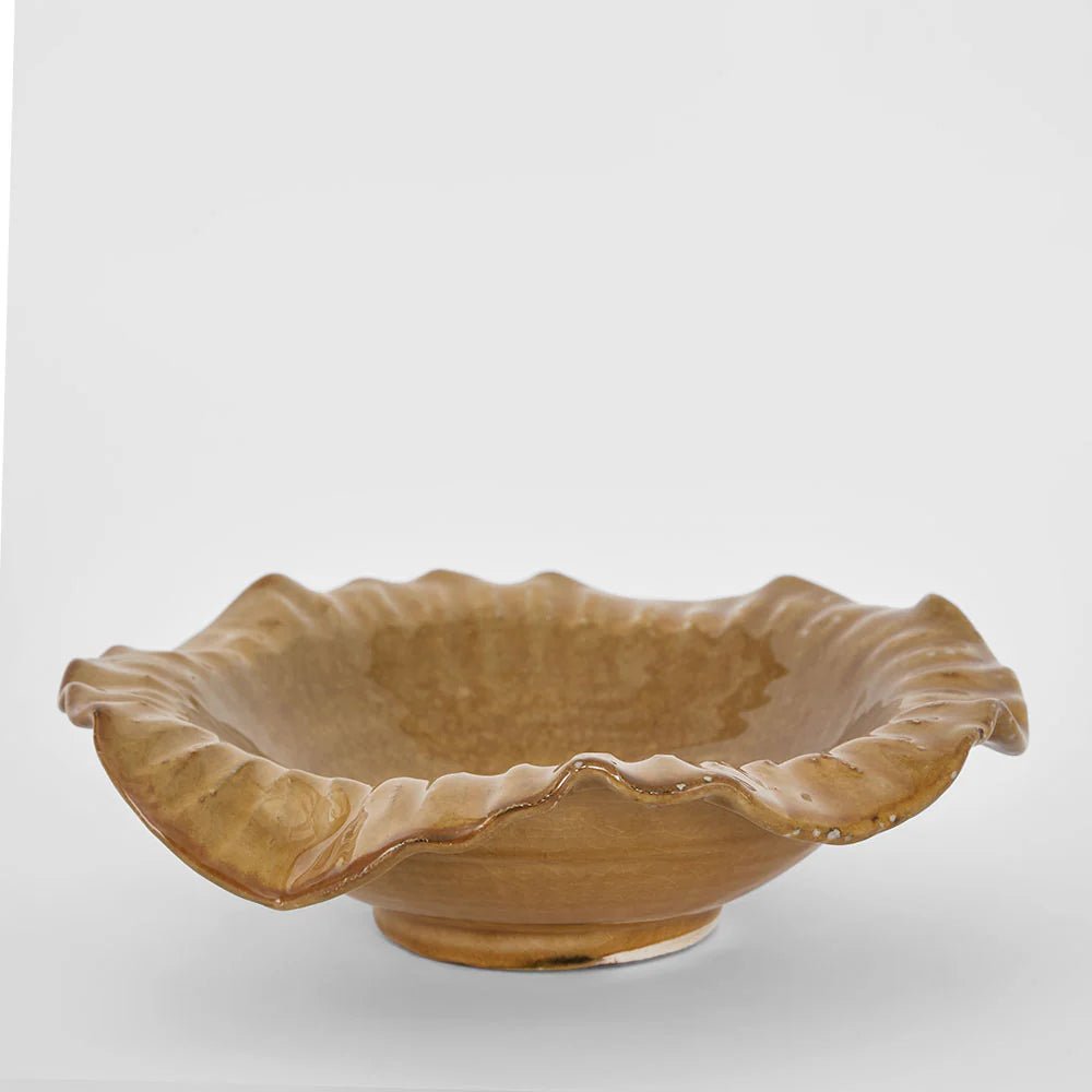 Petal Bowl Mustard | Luxury home decor and furniture by Home Decor & Co