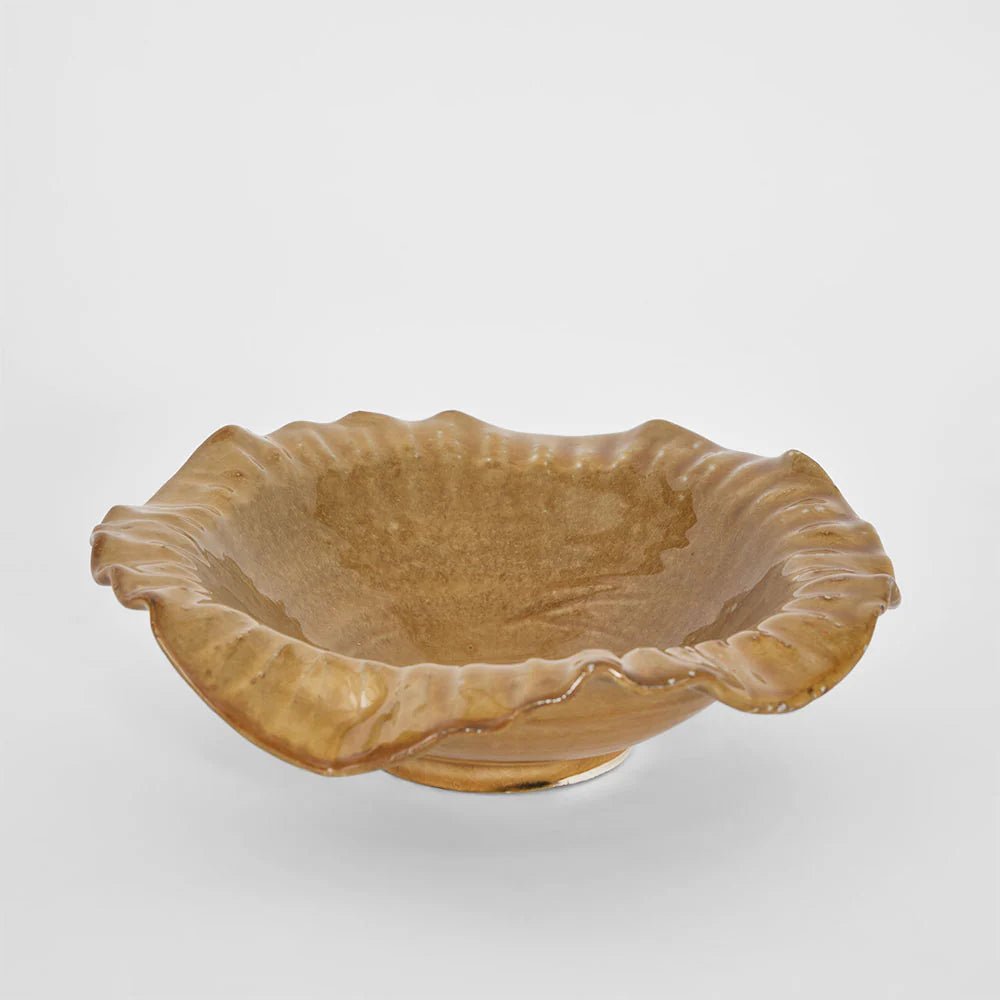 Petal Bowl Mustard | Luxury home decor and furniture by Home Decor & Co