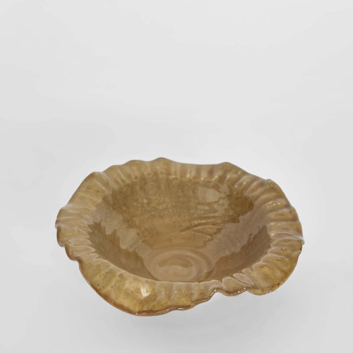 Petal Bowl Mustard | Luxury home decor and furniture by Home Decor & Co