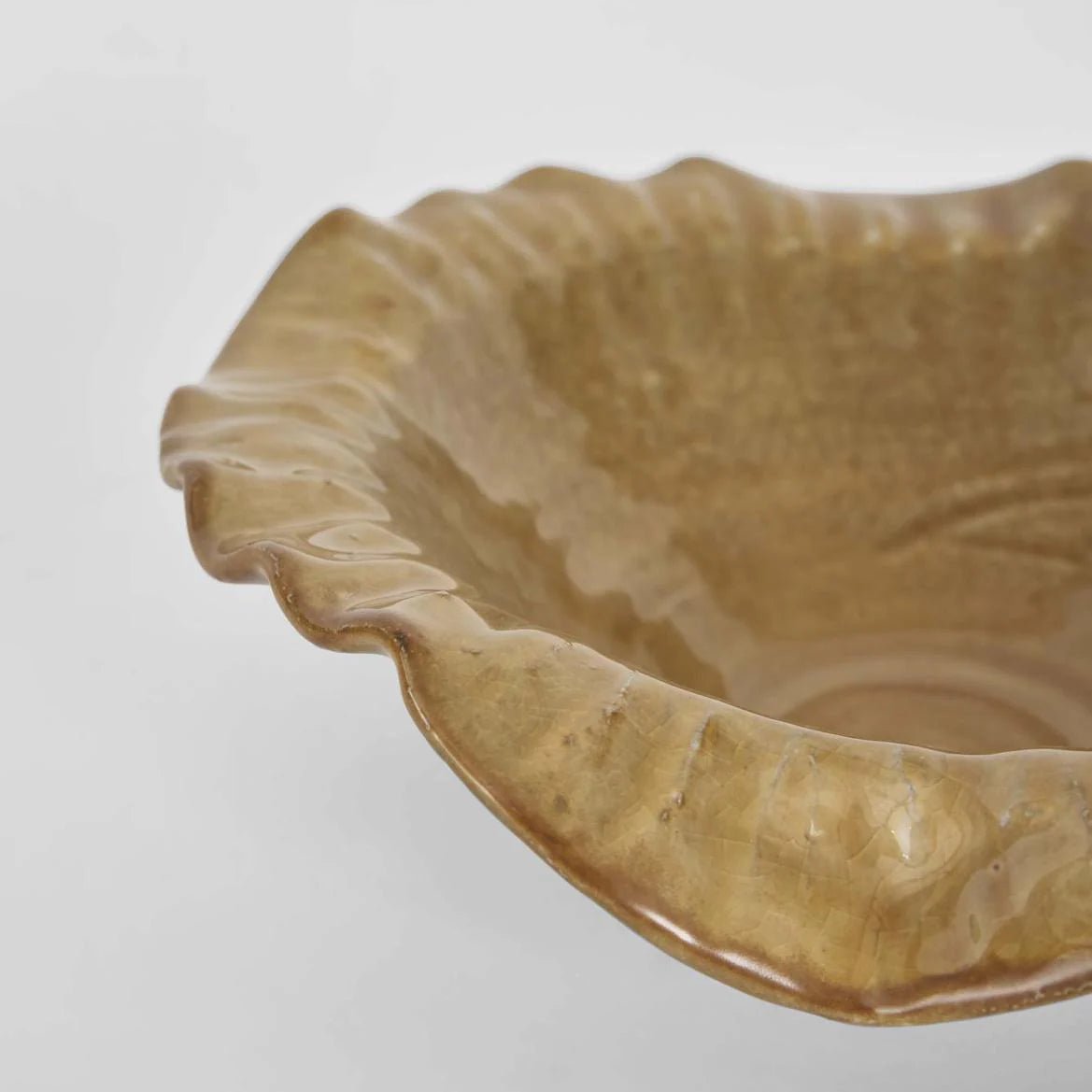 Petal Bowl Mustard | Luxury home decor and furniture by Home Decor & Co