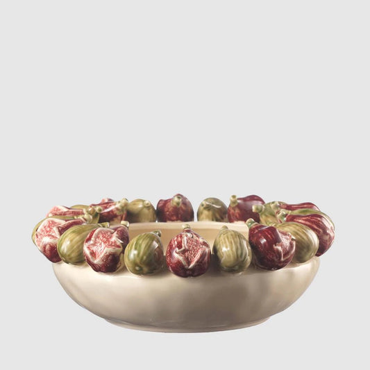 Capri Fig Bowl Pink & Green | Luxury home decor and furniture by Home Decor & Co