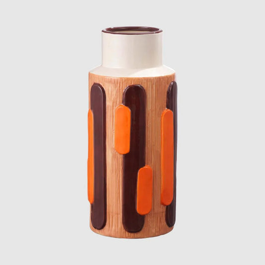 Serra Vase Orange | Luxury home decor and furniture by Home Decor & Co