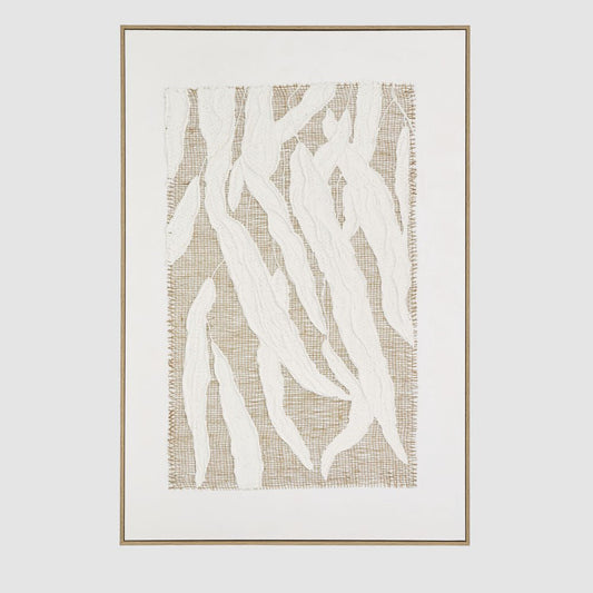 Linen Botanica B Wall Art 82.5x122.5cm | Luxury home decor and furniture by Home Decor & Co