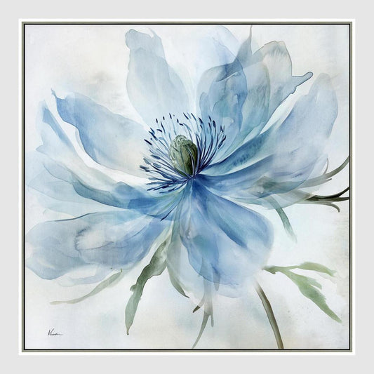 Azure Bloom B Wall Art 82.5x82.5cm | Luxury home decor and furniture by Home Decor & Co