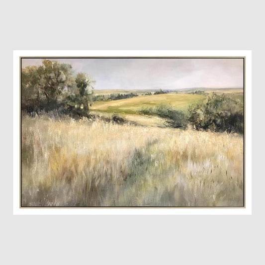 Golden Horizon A Wall Art 122.5x82.5cm | Luxury home decor and furniture by Home Decor & Co