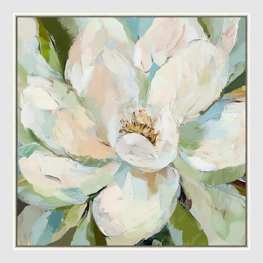 Radiant Bloom Wall Art 52.5 x 52.5cm | Luxury home decor and furniture by Home Decor & Co