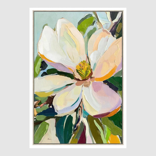 Golden Bloom B Wall Art 42.5 x 62.5cm | Luxury home decor and furniture by Home Decor & Co