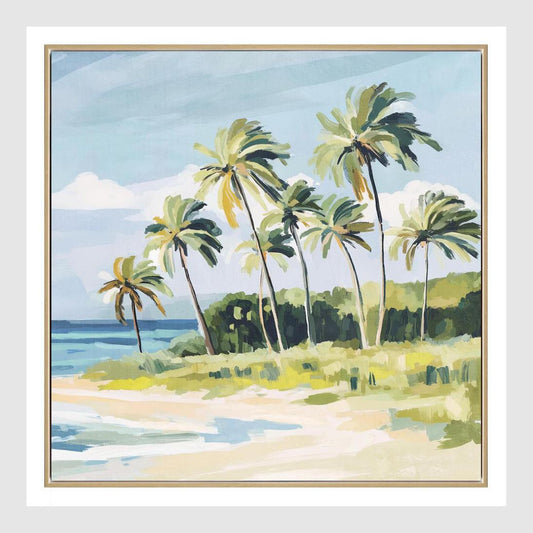 Tropical Drift Wall Art 82.5 x 82.5cm | Luxury home decor and furniture by Home Decor & Co