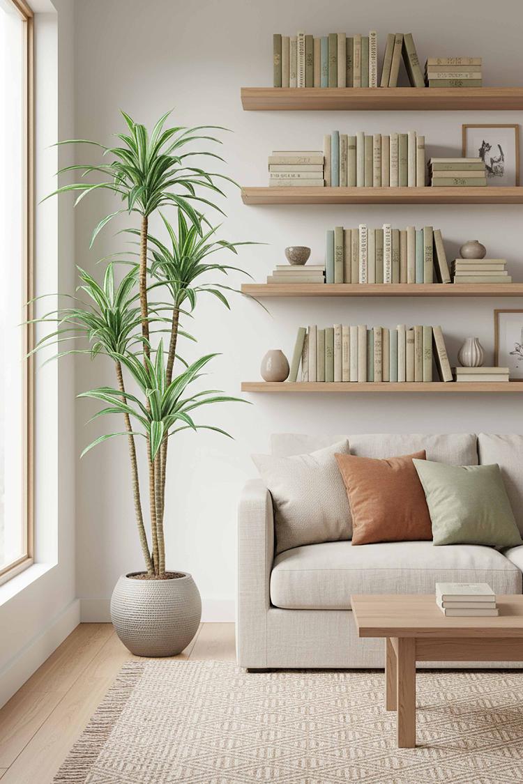 Variegated Dracaena 1.6m