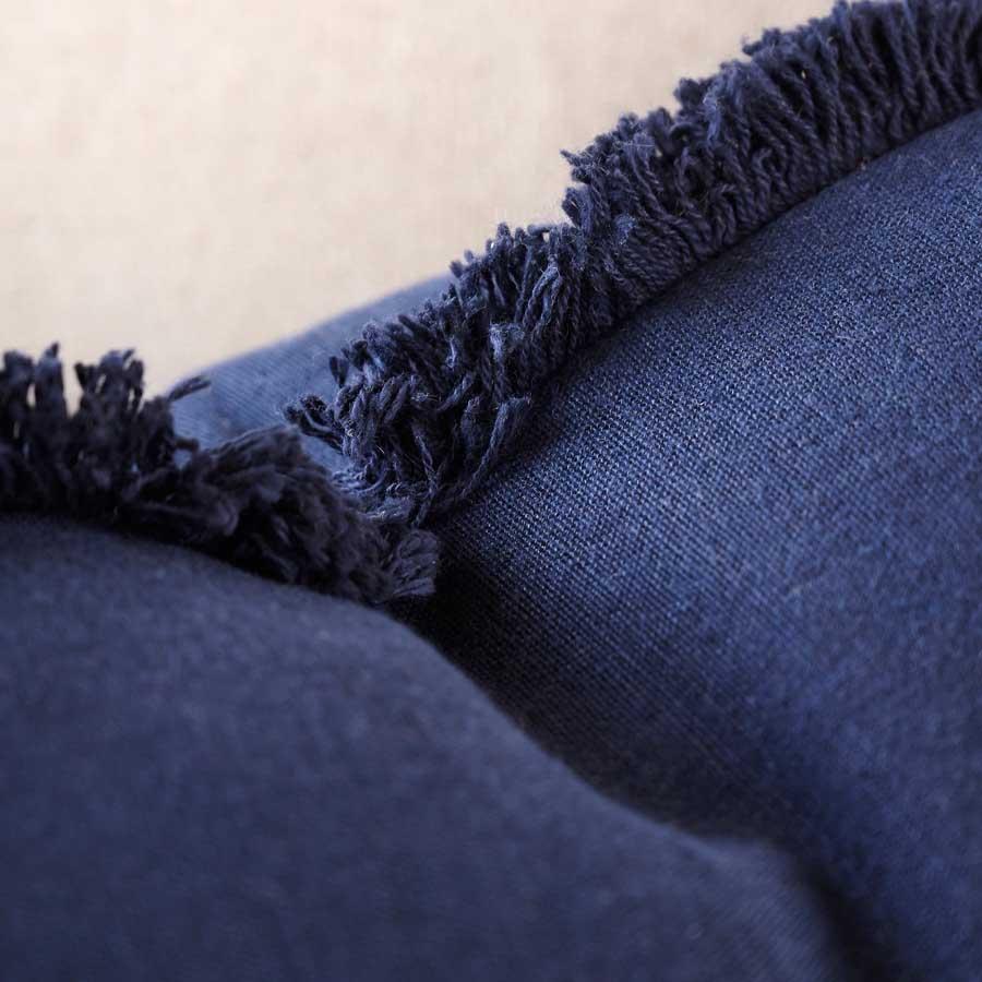 Luca® Linen Cushion - Navy | Luxury home decor and furniture by Home Decor & Co