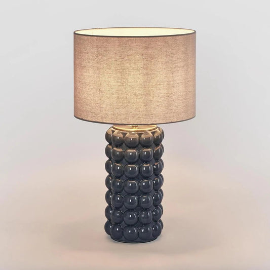 Condotti Blue Table Lamp & Shade | Luxury home decor and furniture by Home Decor & Co