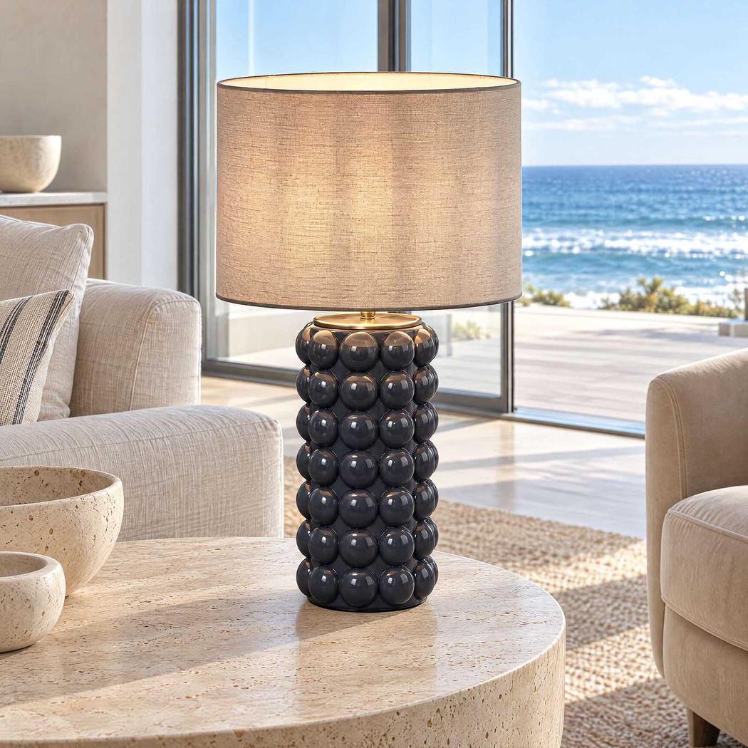 Condotti Blue Table Lamp & Shade