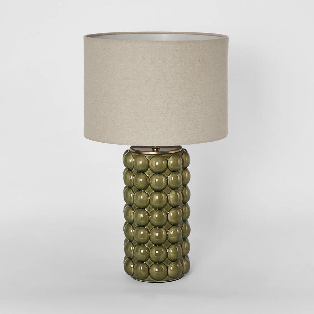 Condotti Green Table Lamp & Shade | Luxury home decor and furniture by Home Decor & Co