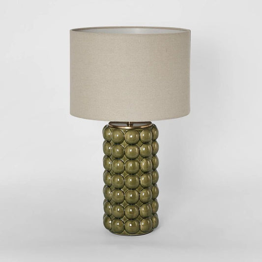 Condotti Green Table Lamp & Shade | Luxury home decor and furniture by Home Decor & Co