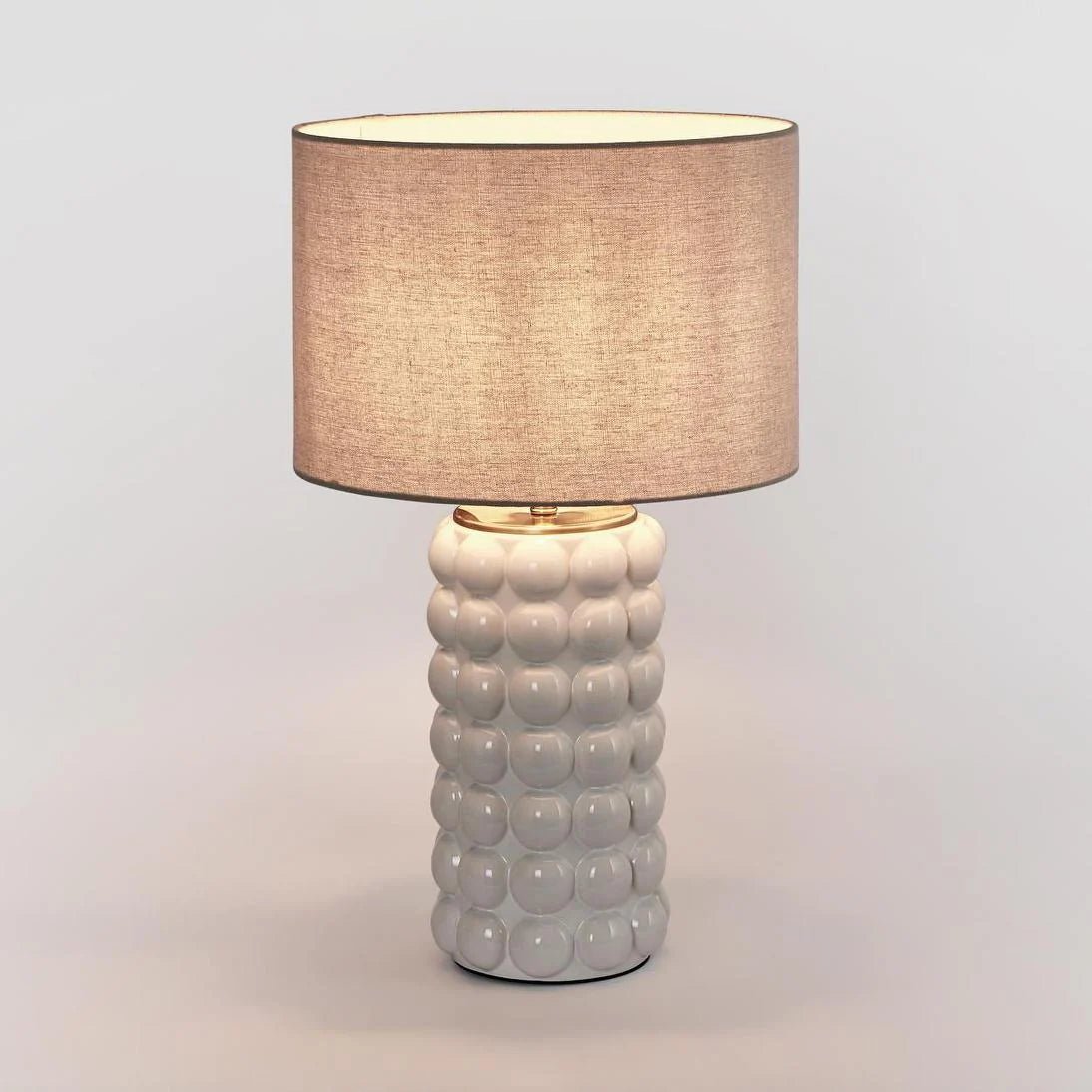 Condotti White Table Lamp & Shade | Luxury home decor and furniture by Home Decor & Co