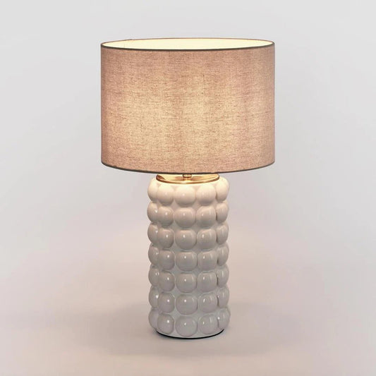 Condotti White Table Lamp & Shade | Luxury home decor and furniture by Home Decor & Co