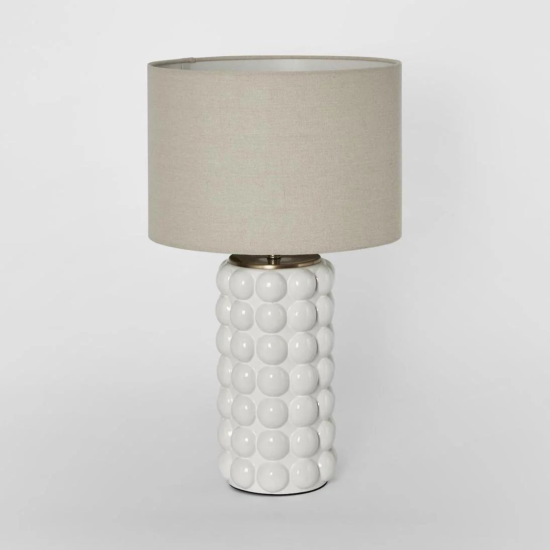 Condotti White Table Lamp & Shade | Luxury home decor and furniture by Home Decor & Co