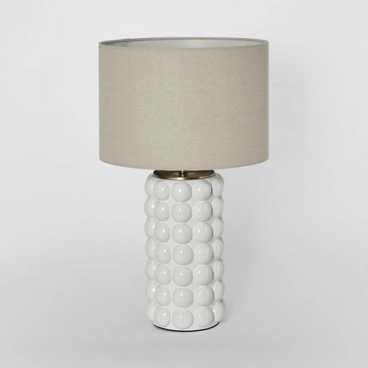 Condotti White Table Lamp & Shade | Luxury home decor and furniture by Home Decor & Co