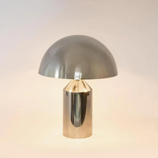 Jacaranda Table Lamp Shiny Nickel | Luxury home decor and furniture by Home Decor & Co