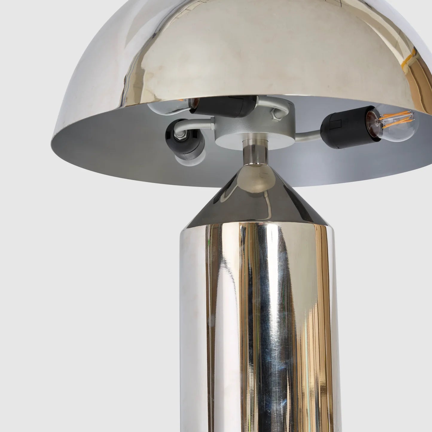 Jacaranda Table Lamp Shiny Nickel | Luxury home decor and furniture by Home Decor & Co