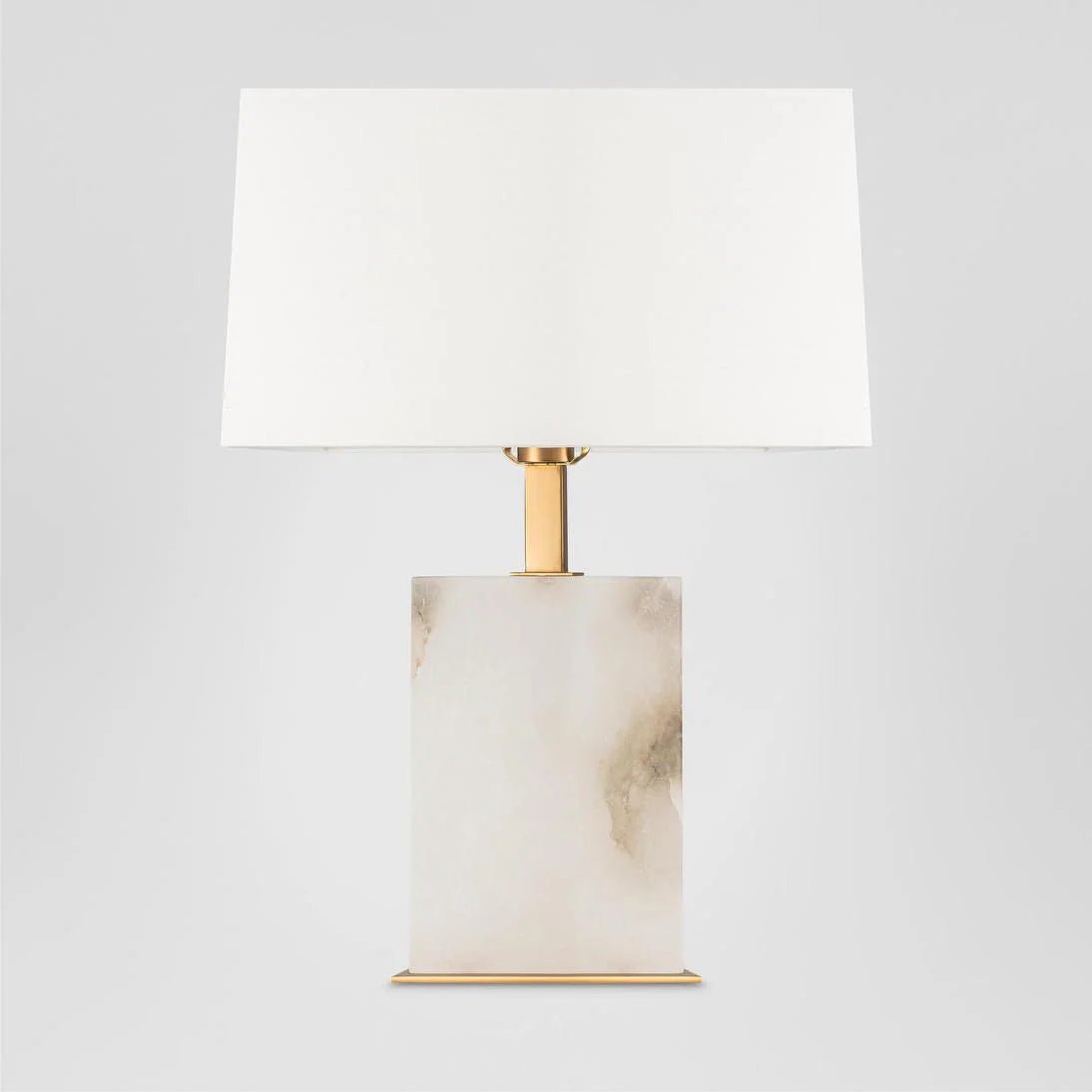 Roco Alabaster Table Lamp With Shade | Luxury home decor and furniture by Home Decor & Co