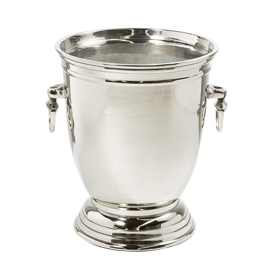 Round Ice Bucket Nickel | Luxury home decor and furniture by Home Decor & Co