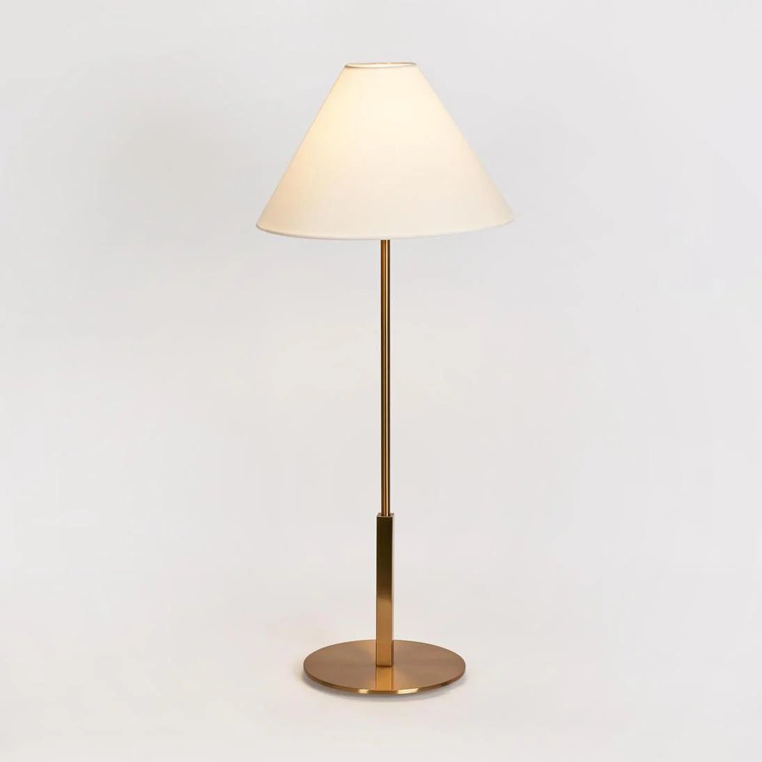 Alpine Table Lamp Antique Brass with shade | Luxury home decor and furniture by Home Decor & Co