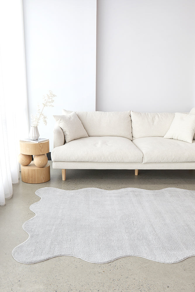 Evelyn Silver Rug
