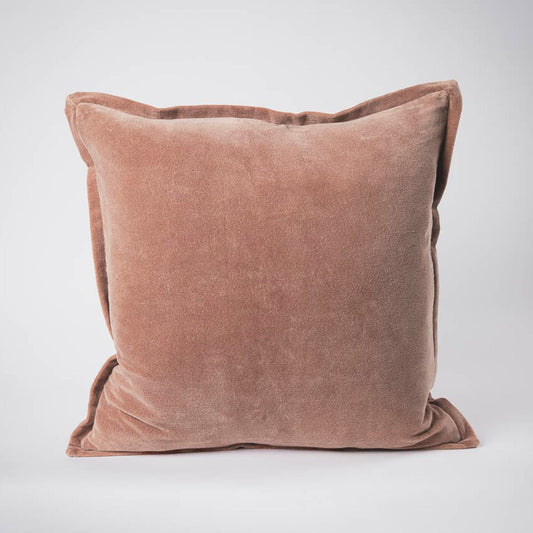 Evelyn Velvet Cushion - Clay | Luxury home decor and furniture by Home Decor & Co