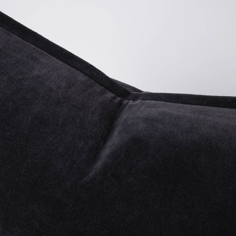 Evelyn Velvet Cushion - Midnight | Luxury home decor and furniture by Home Decor & Co