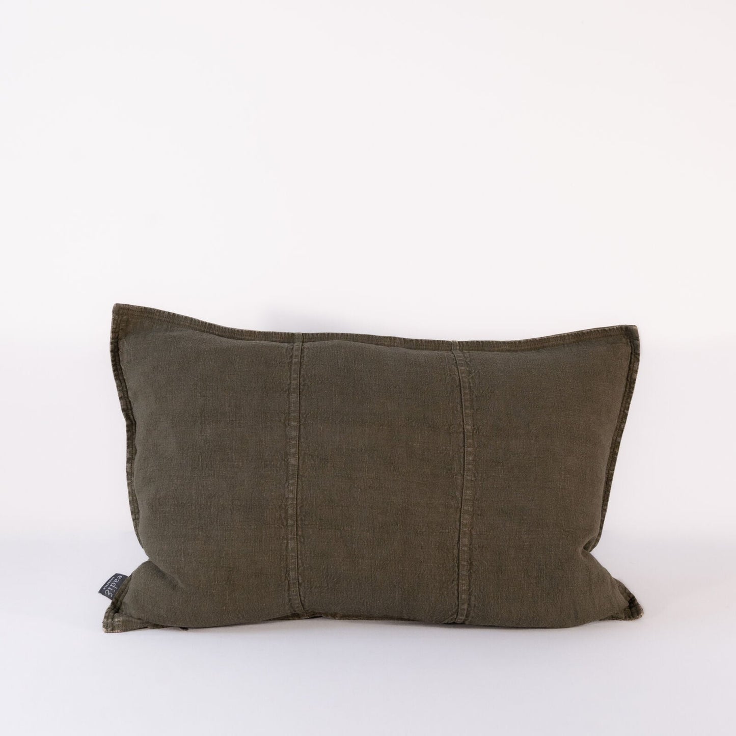Luca Linen Cushion - Moss Green | Luxury home decor and furniture by Home Decor & Co