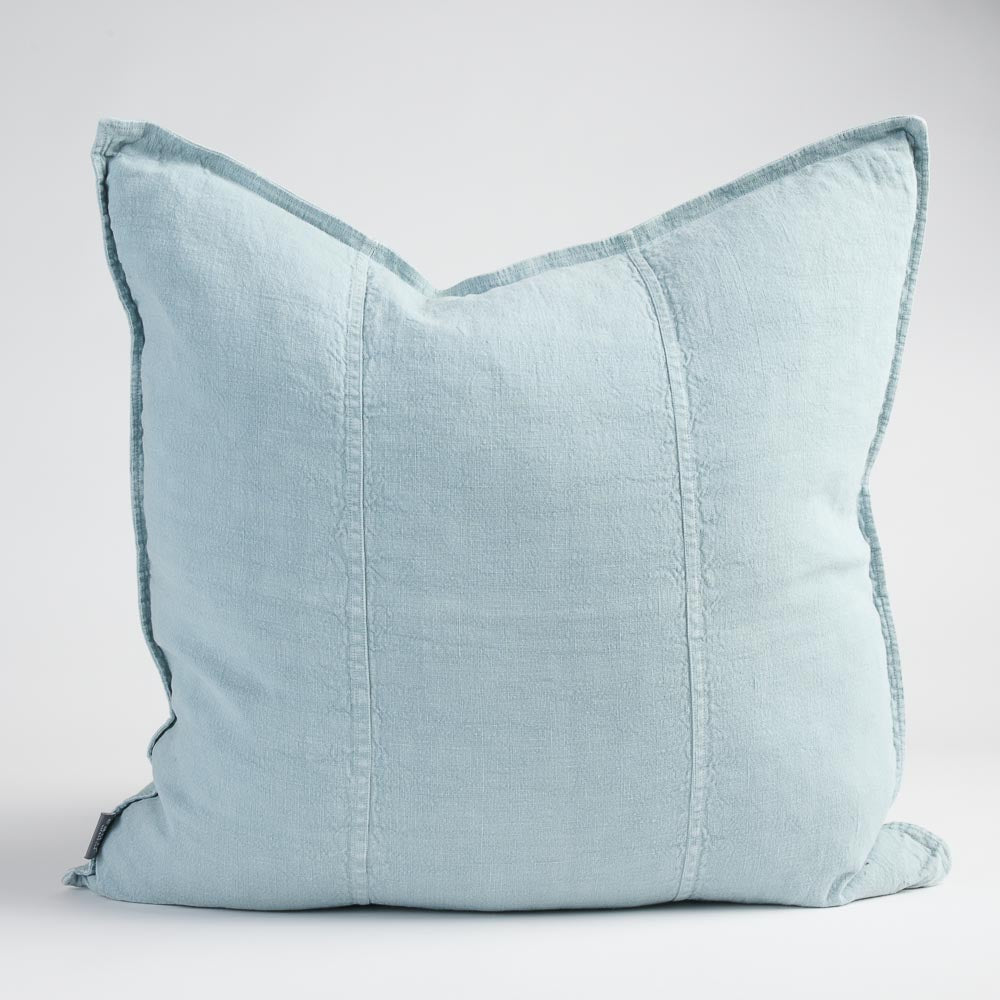 Luca Linen Cushion - Sky | Luxury home decor and furniture by Home Decor & Co