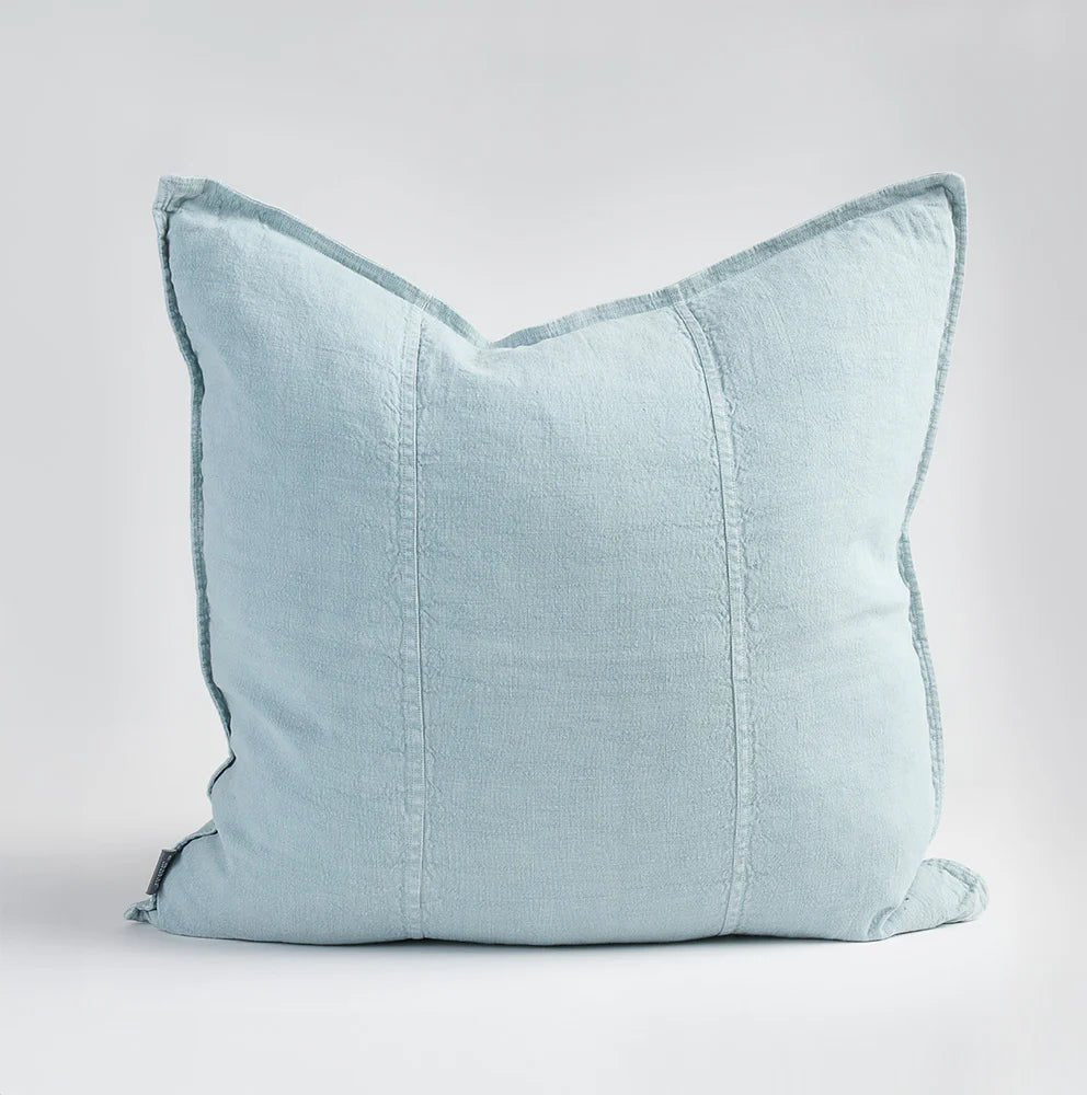 Luca® Linen Cushion - Sky | Luxury home decor and furniture by Home Decor & Co