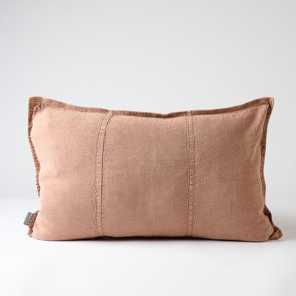 Luca Linen Cushion - Clay | Luxury home decor and furniture by Home Decor & Co