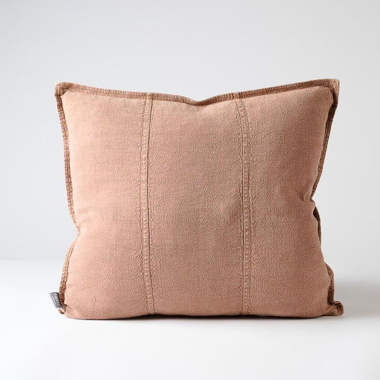 Luca Linen Cushion - Clay | Luxury home decor and furniture by Home Decor & Co