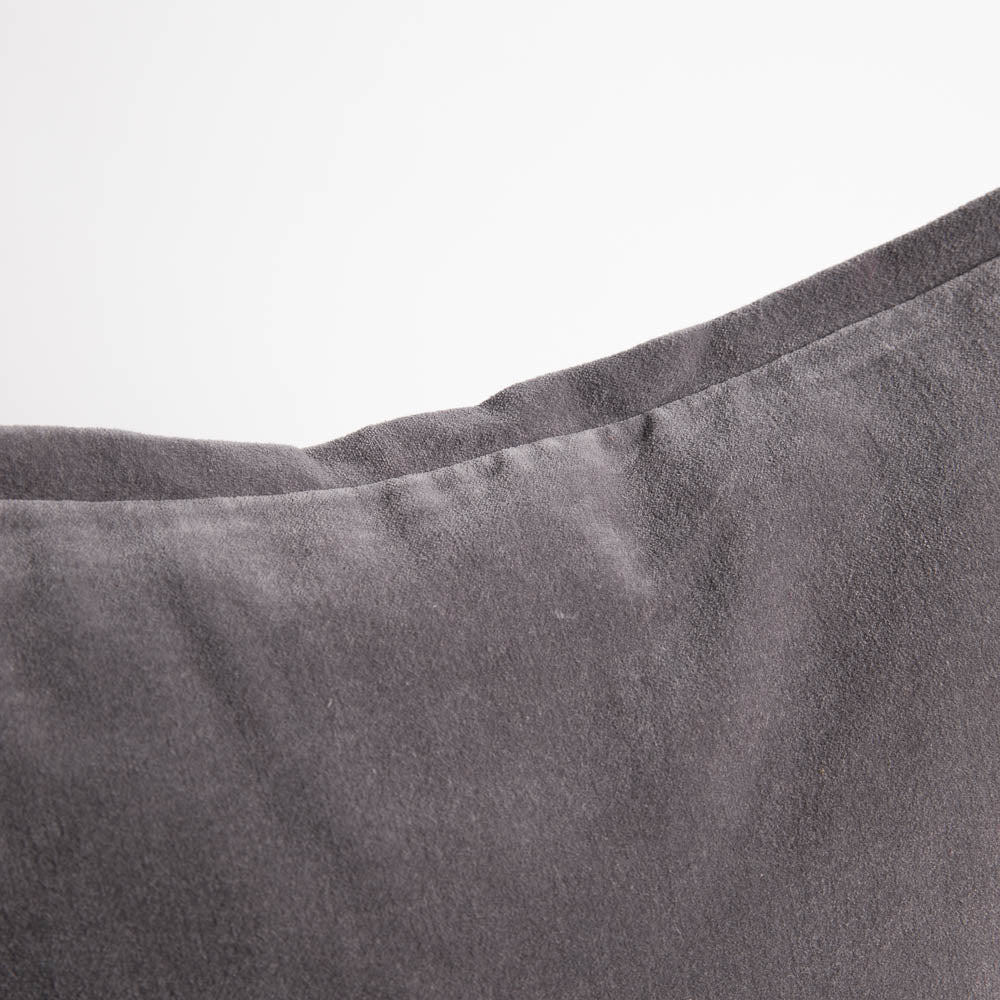 Evelyn Velvet Cushion - Slate | Luxury home decor and furniture by Home Decor & Co