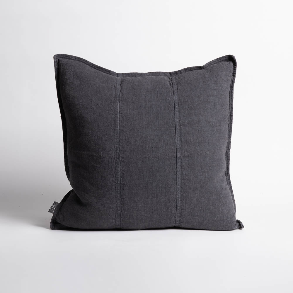 Luca Linen Cushion - Midnight | Luxury home decor and furniture by Home Decor & Co