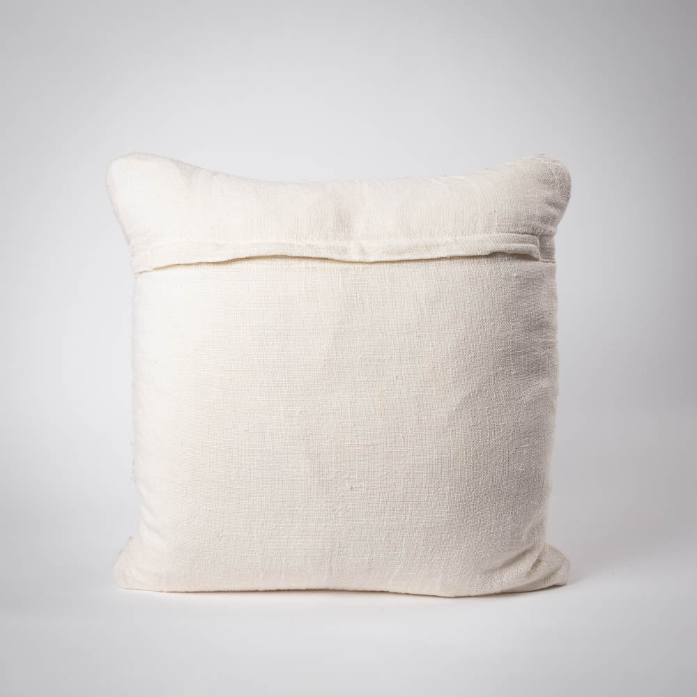 Wabi Cushion - 100% Recycled Linen, Ivory | Luxury home decor and furniture by Home Decor & Co