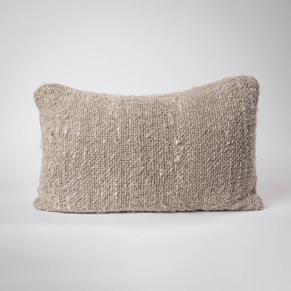 Wabi Cushion - 100% Recycled Linen, Natural | Luxury home decor and furniture by Home Decor & Co