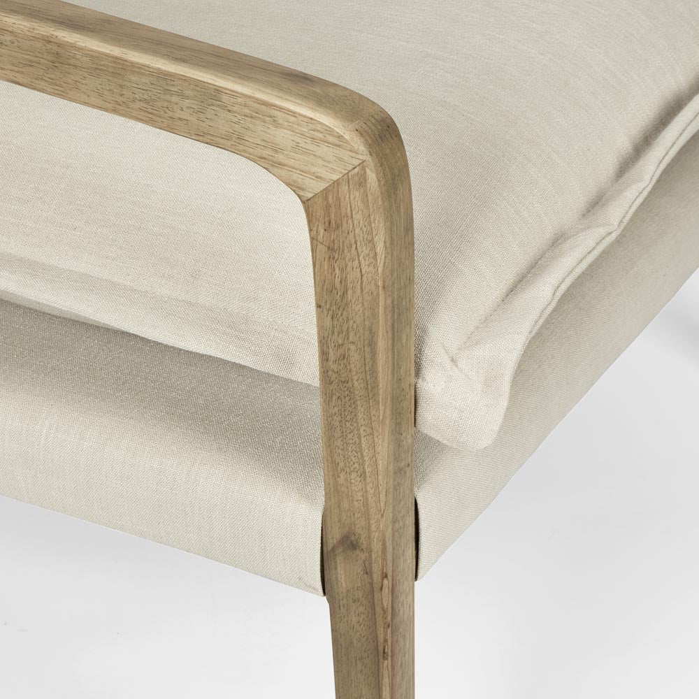 Coolum Armchair Natural | Luxury home decor and furniture by Home Decor & Co