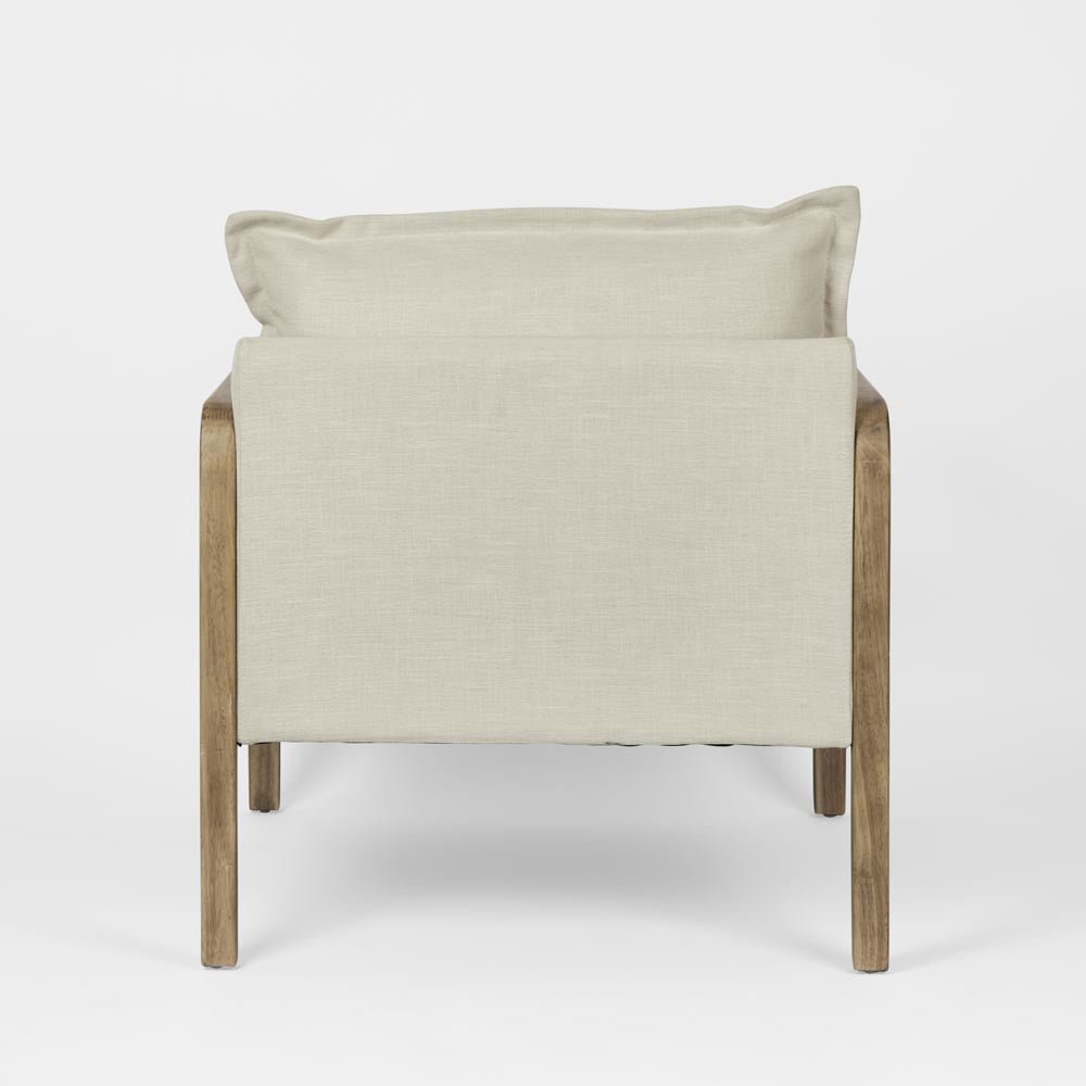 Coolum Armchair Natural | Luxury home decor and furniture by Home Decor & Co