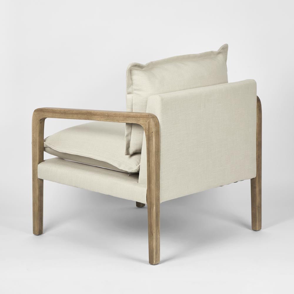 Coolum Armchair Natural | Luxury home decor and furniture by Home Decor & Co