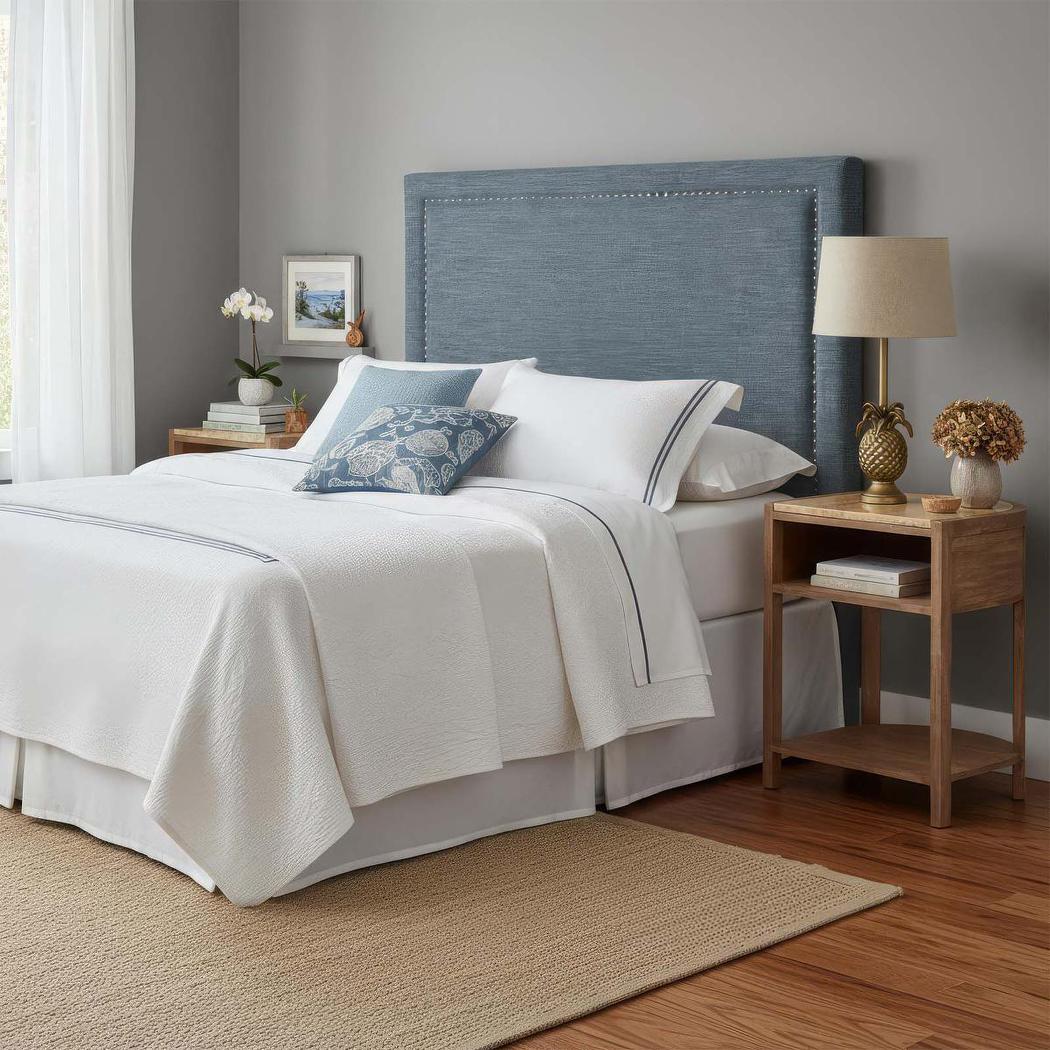 Lennox Queen Bedhead Blue