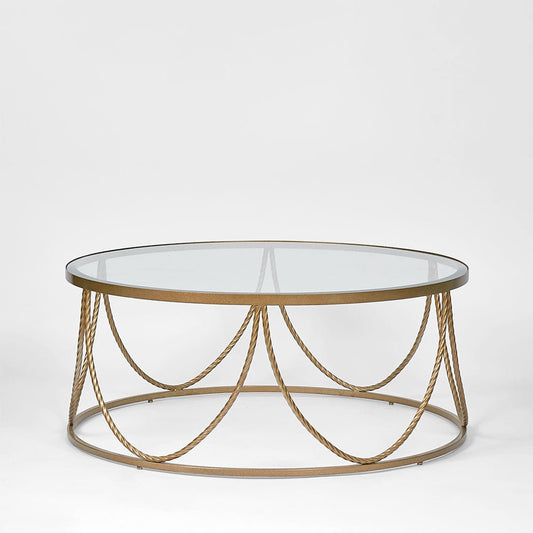 Palais Round Coffee Table Gold | Luxury home decor and furniture by Home Decor & Co