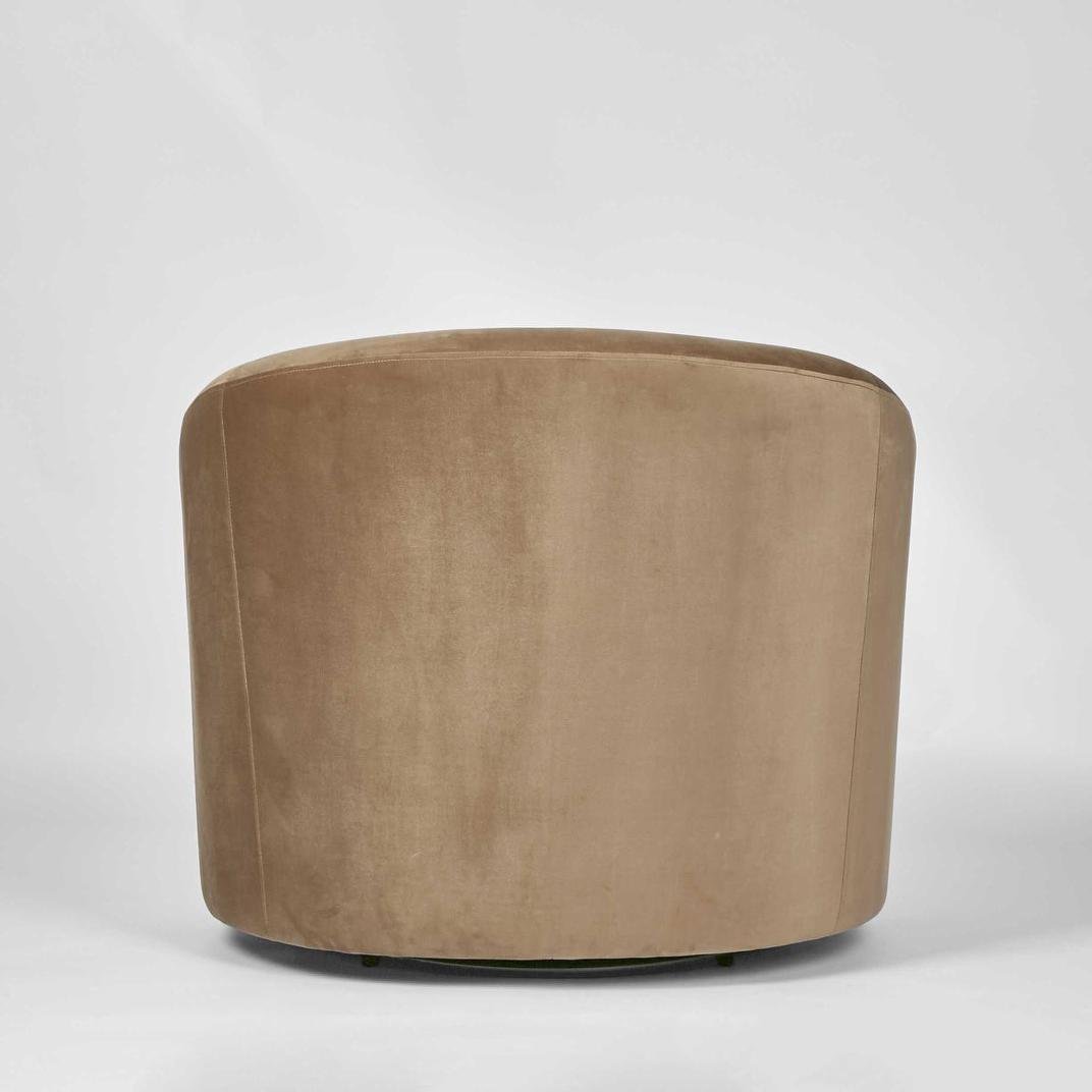 Sierra Swivel Armchair Toffee | Luxury home decor and furniture by Home Decor & Co